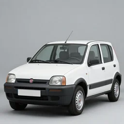 photo of a fiat panda from the nineties