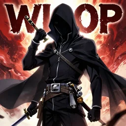 assassin, by wlop, anime key visual, anime, by wlop, poster