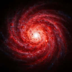 a beautiful portrait of a red giant star, volumetric lighting by jean kalin popov and greg rutkowski
