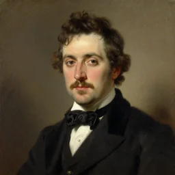 male portrait, painting by j. c. leyendecker
