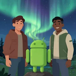 aurora, android jones and rhads, digital art