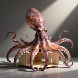 giant squid!!! assembling ikea furniture