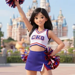 disney cheerleader