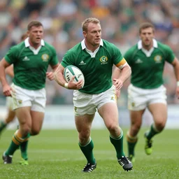 photo of forrest gump playing rugby for the irish team