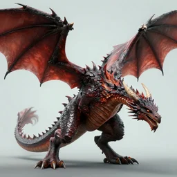 dragon fighting, digital art, fan art, realistic, artstation, raytraced, dragon, realistic