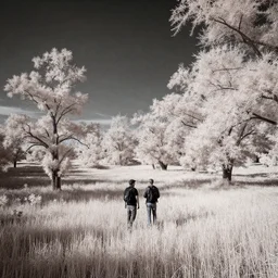 beautiful infrared landscape photography by david keochkerian and mike irwin, ir filter