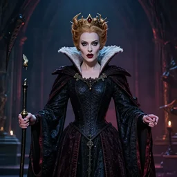 evil Queen Elizabeth ruller of hell