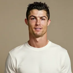 a portrait of a 1 9 6 0 s hippie looking like cristiano ronaldo