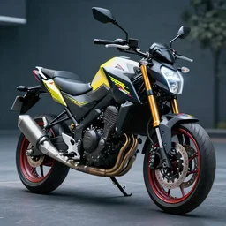 cyberpunk DRZ 400s, photo realistic, 8k,  detailed,