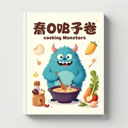 cover of a book about cooking monsters