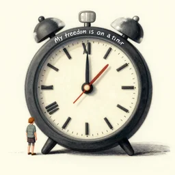 my freedom is on a timer by Jeffrey Smith and Simon Stålenhag on artstation