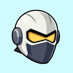 robot ninja mask helmet metroid Xenoblade Chronicles Video game icon, 2d game artbehance hd by Jesper Ejsing, by RHADS, Makoto Shinkai and Lois van baarle, ilya kuvshinov, rossdraws global illumination