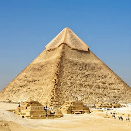 people trying to reach at the top of the pyramid, egyptian art