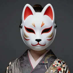 a Photorealistic dramatic fantasy render of a beautiful woman wearing a beautiful intricately detailed Japanese Wolf Kitsune mask and clasical Japanese Kimono by WLOP,Artgerm,Greg Rutkowski,Alphonse Mucha, Beautiful dynamic dramatic dark moody lighting,shadows,cinematic atmosphere,Artstation,concept design art,Octane render,8K The seeds for each individual image are: [3035532643, 3503300927, 2639219207, 2687850024, 302437913, 600948379, 1777320825, 1976778855, 4127115345]