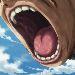a garganta opening in the sky with arrancar inside