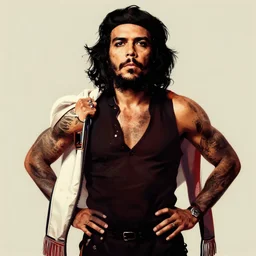 lebron james as che guevara, guerilla heroicia, digital art