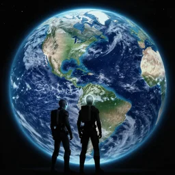 the day aliens invaded earth, establishing shot