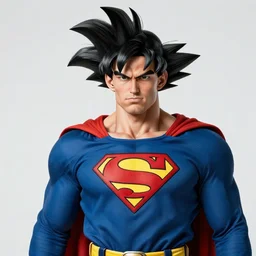 shaggy rogers dressed like goku/superman detailed realistic High Resolution HD 8k