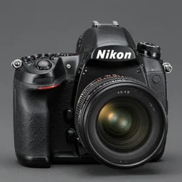 concept art of nikon d 6, highly detailed painting by dustin nguyen, akihiko yoshida, greg tocchini, greg rutkowski, cliff chiang, 4 k resolution, trending on artstation, 8 k