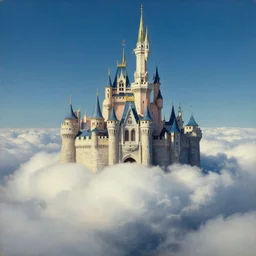 by wayne thiebaud, by ryan mcginley experimental. a beautiful assemblage of a castle in the clouds.
