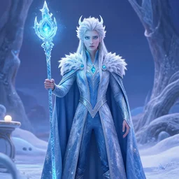 the prince of frost, inspired by d & d, inspired by pixar
