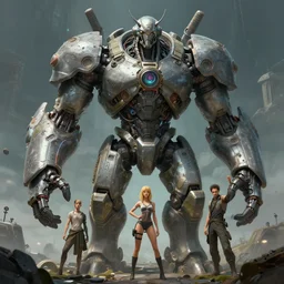 giant cyborg, simulation theory, highly detailed, artstation, art by vladimir motsar and emika lightweaver and nicholas cort and paul pepera