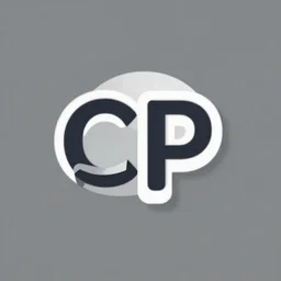 cp logo, typography, 2 d, graphic design, flat, clean