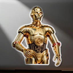 c3po laptop sticker
