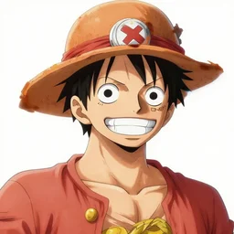 luffy, by leonardo da vinci's, highly detailed
