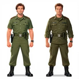 Henry Cavill and Arnold Schwarzenegger as soldiers, character art by Donato Giancola, Craig Mullins, digital art, trending on artstation