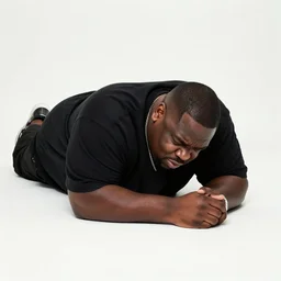 Biggie Smalls having a seizure on the floor