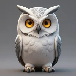 humanoid figure owl monster, symmetrical, highly detailed, digital art, sharp focus, amber eyes, trending on art station