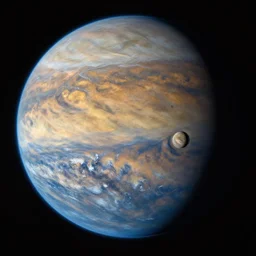 a photograph of an planet turning into an exoplanet, captured by James Webb telescope, Realistic, HDR