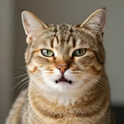 cat justin bieber sneeze realistic photo hd detailed