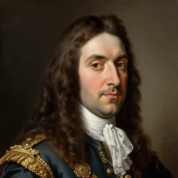 detailed painting portrait of Prince Xavier of Bourbon-Parma 4K details