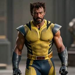 film still of Idris Elba as Wolverine in new X-Men film, photorealistic 8k