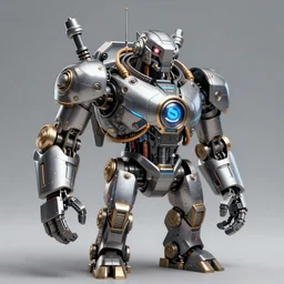 a Steam powered mechanical golem, forward facing angle, studio background, character design, stunning 3d render , art by Tooth Wu and riot studios, 8k octane beautifully detailed render, post-processing, extremely hyperdetailed, intricate complexity, masterpiece, trending on artstation