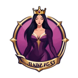game mistress logo, vector, clipart