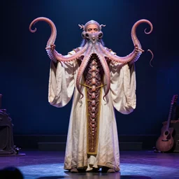a man who is also a fission reactor and the high priest of squidonia. a master of telekinetic anthrocene despondency. the harbinger of cephalopod and with a freeway down his spine. the information super die way. studio lighting, stage presence and charisma measured in dollars.
