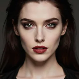 closeup portrait of a young female vampire, depth of field, zeiss lens, detailed, symmetrical, centered, fashion photoshoot, by Annie Leibovitz and Steve McCurry, David Lazar, Jimmy Nelsson, Breathtaking, 8k resolution, extremely detailed, beautiful, establishing shot, artistic, hyperrealistic, beautiful face, octane render
