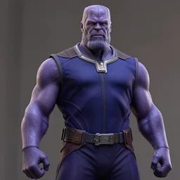 thanos wearing a suit