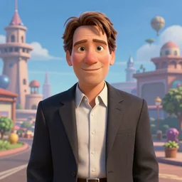 Christopher Walken as a Pixar character