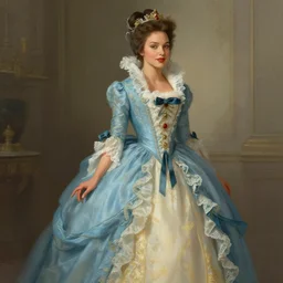 masterpiece concept painting of Olivia culpo as marie antoinette by WLOP,, digital art, artstation
