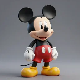 statue of mickey mouse, by greg rutkowski, by jean deville, octane render, photorealism