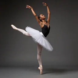 portrait of a gorgeous graceful black prima ballerina, by donato giancola and berthold woltze.