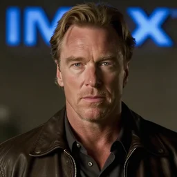close-up of Chuck Norris as a detective in a movie directed by Christopher Nolan, movie still frame, promotional image, imax 70 mm footage