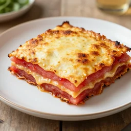 a photograph of watermelon lasagna.