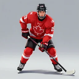 canadian hockey as an apex legends character digital illustration portrait design by, mark brooks and brad kunkle detailed, gorgeous lighting, wide angle action dynamic portrait