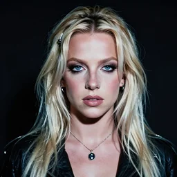 britney spears, film nior, darkwave, darksynth character portrait, sharp, digital matte painting, art by luis royo, greg rutkowski, wlop, dramatic lighting, trending on artstation