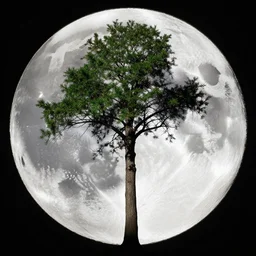 tree on the moon national geographic photo